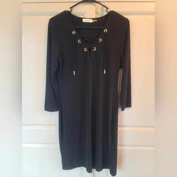 Calvin Klein black dress - Picture 1 of 6